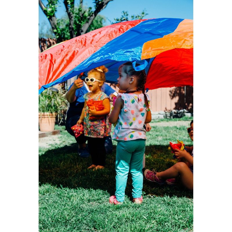 Pacific Play Tents Kids Playchute Parachute Multicolored 10 Ft