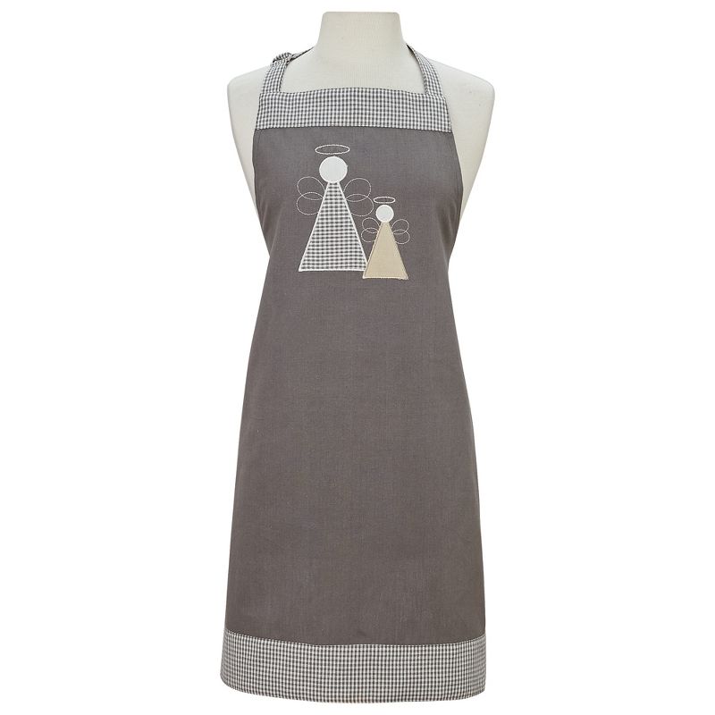 Park Designs Angel Mom Apron - Gray