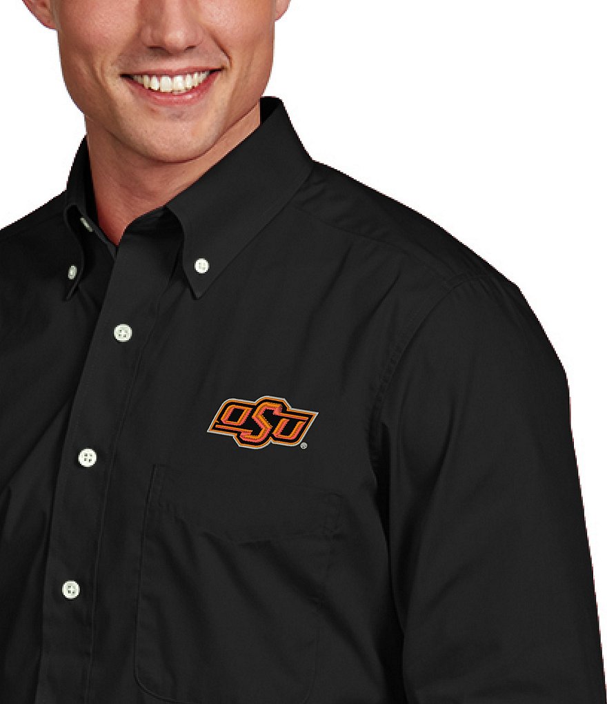 Antigua NCAA Dynasty Long-Sleeve Woven Shirt