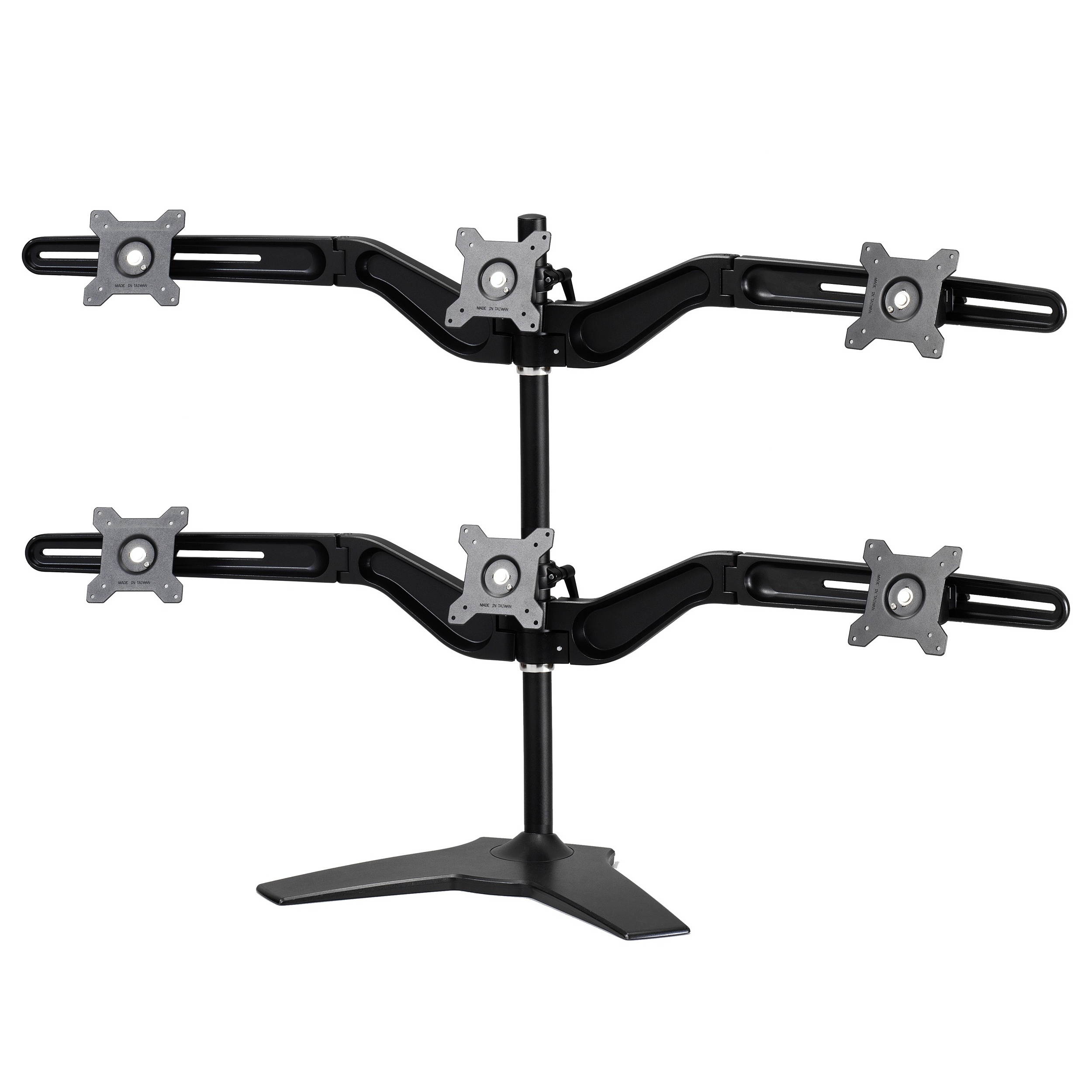 AMER NETWORKS AMR6S HEX MONITOR STAND BASE MOUNT