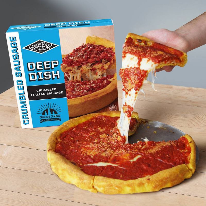 Gino's East Deep Dish Sausage Frozen Pizza - 32oz
