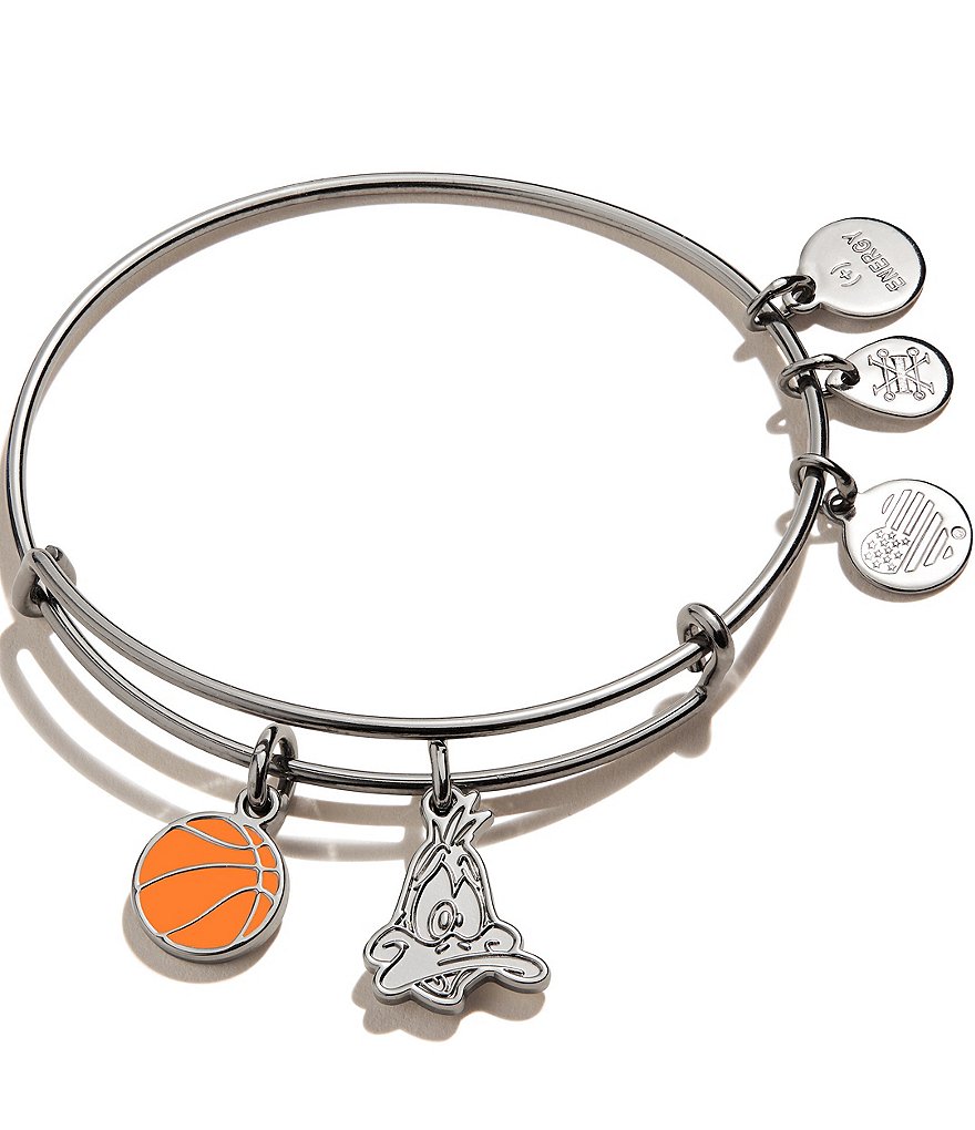 Alex and Ani Space Jam Daffy Duck Bangle Bracelet