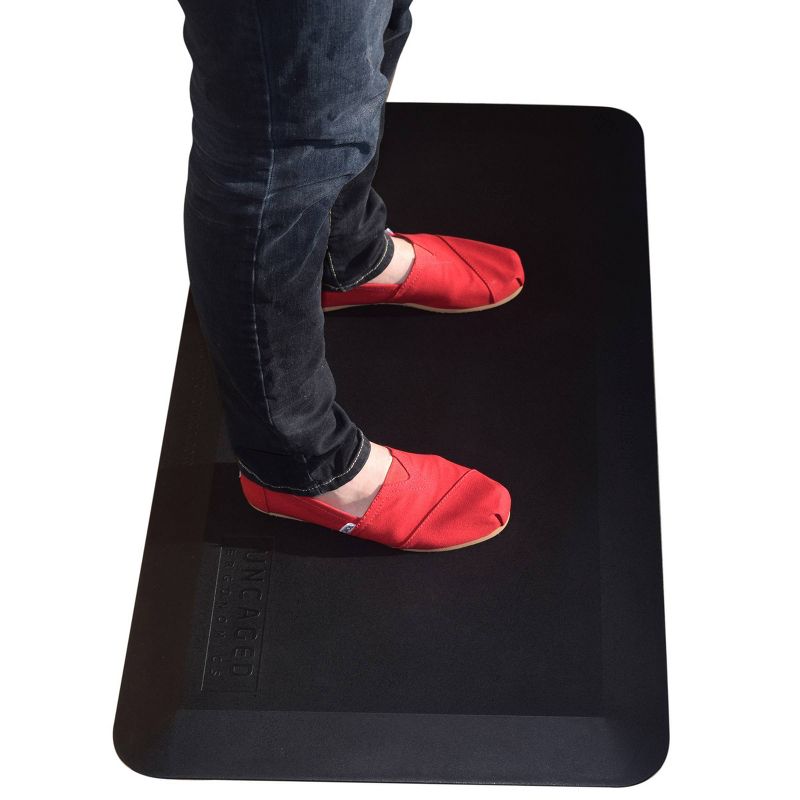 20"x34" Cushioned Standing Mat Black - Uncaged Ergonomics