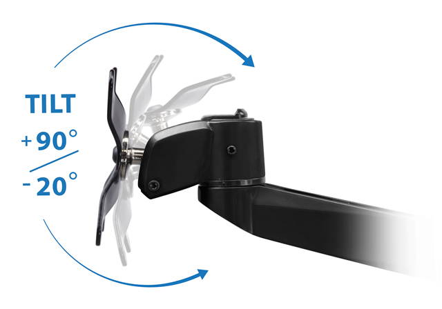 Mount-It! Single Monitor Wall Mount for 13"-27" Computer Screen