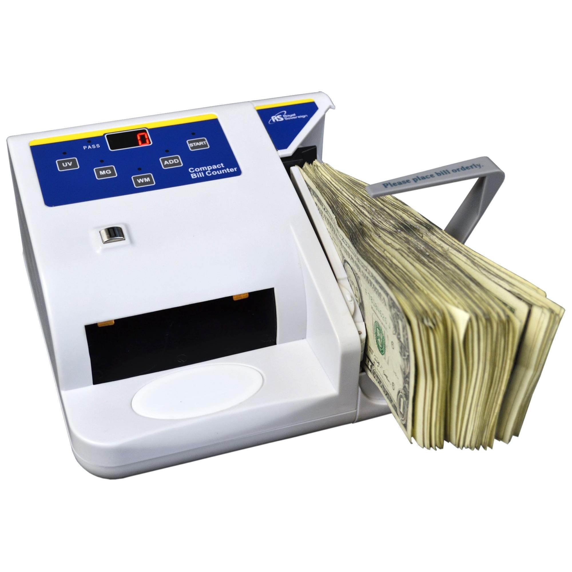 Royal Sovereign RBC-QUICKCOUNT Counts Up To 600 Bills/Minute Counterfeit Detection