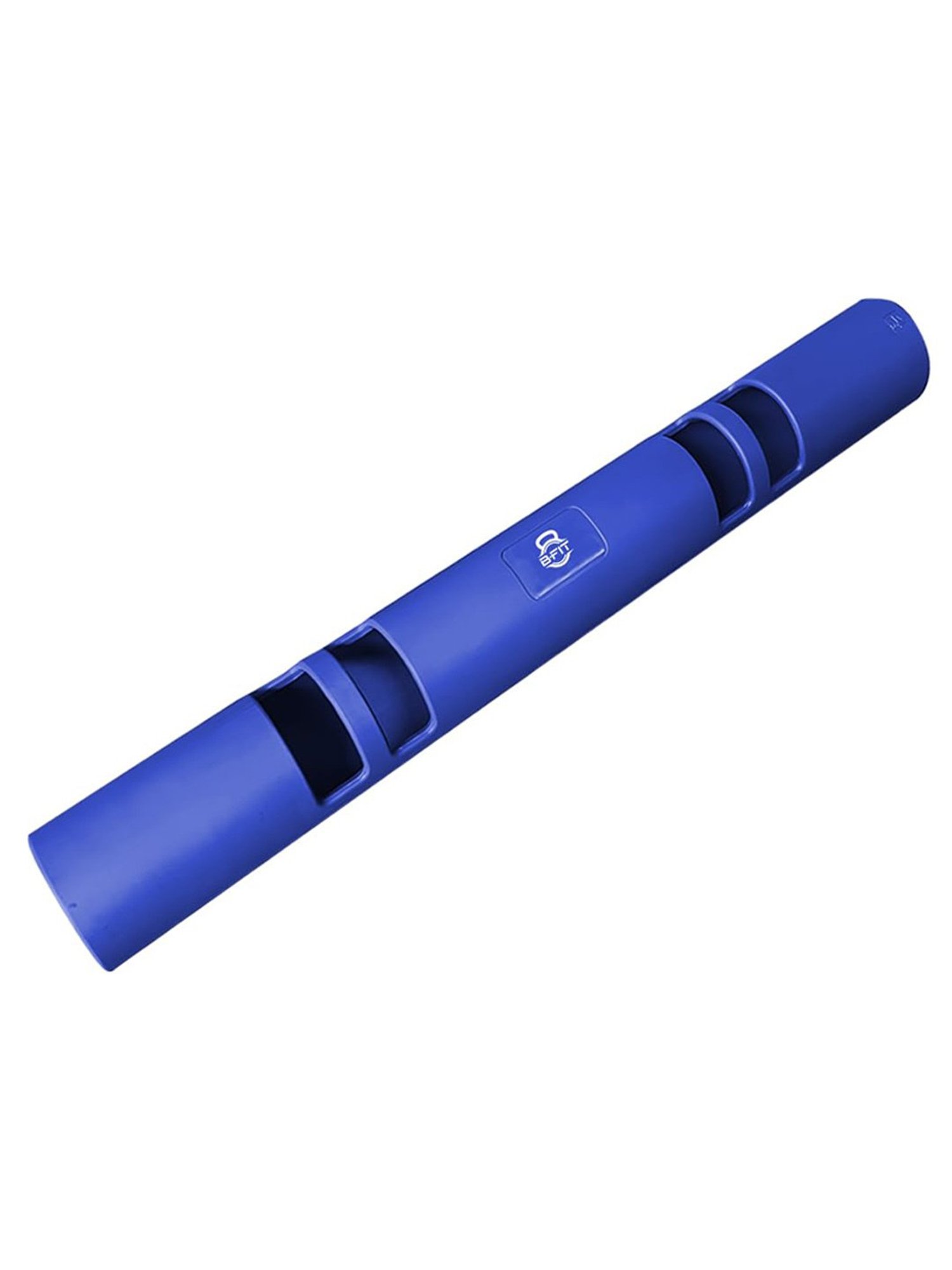 B Fit 12 kg ViPR Fitness Tube Functional Training Rubber VIPR Weight Bar (Navy)