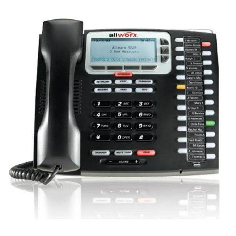 Allworx 9224 VoIP IP Telephone - Black VoIP IP Telephone - Black