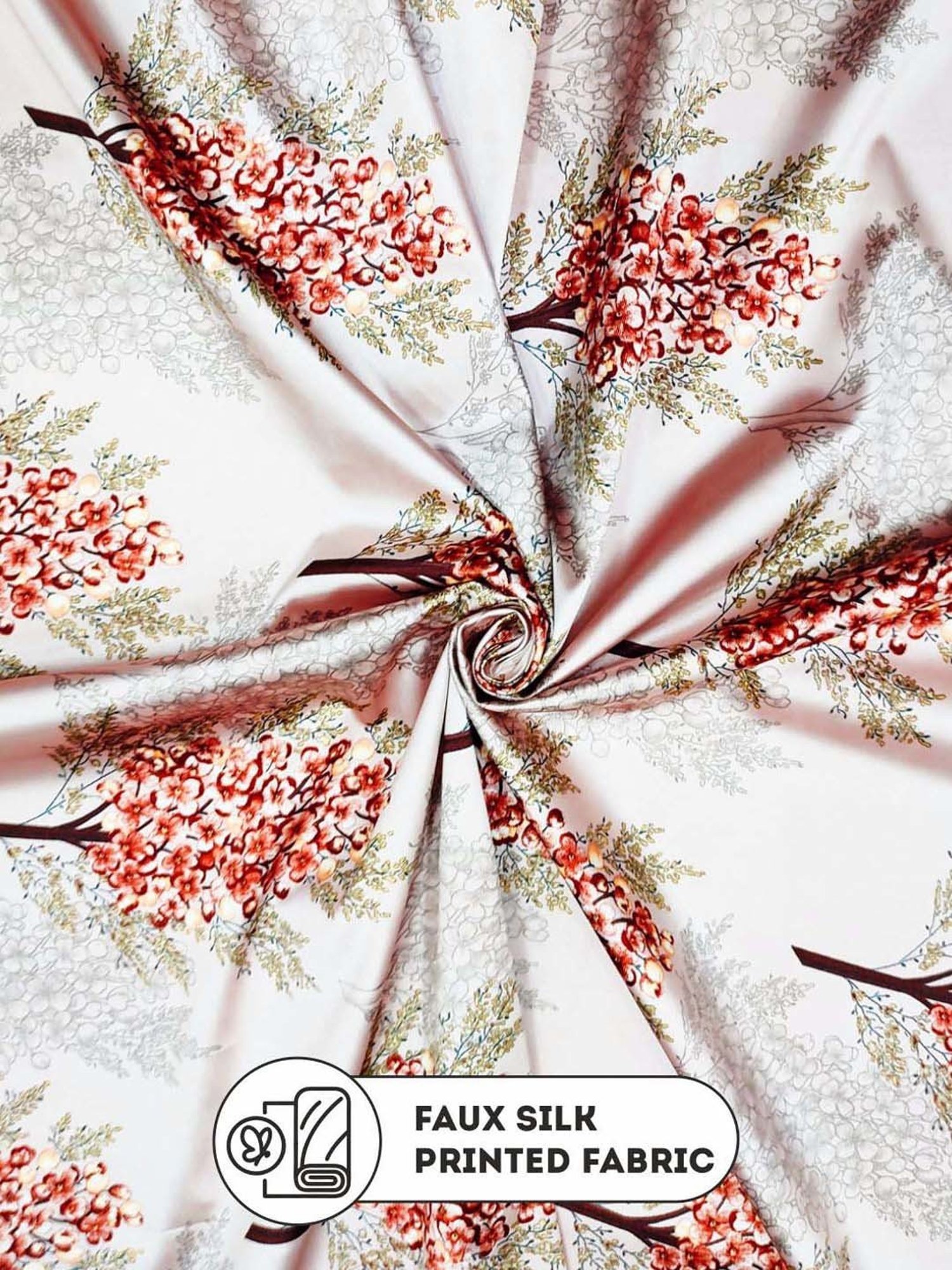 Bianca VILLA C`ESTA Red Faux Silk 5 Ft. Window Curtain