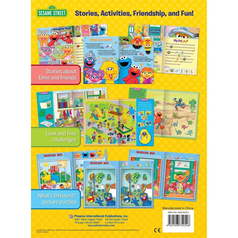 Sesame Street Busy Monsters Activity Book