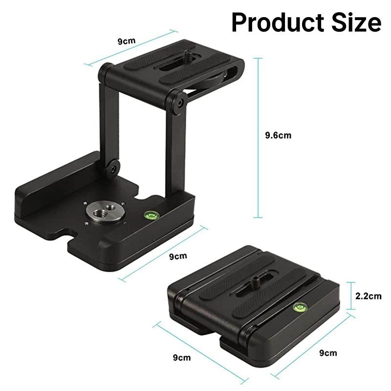 Camera Tripod Action Fluid Drag Pan Head,360 Degree Rotation for Tripod Compatible with Canon Nikon Sony DSLR Camera Camcorder Shooting Filming