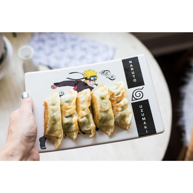 Just Funky Naruto Shippuden 3-Piece Ceramic Dinnerware Sushi Set