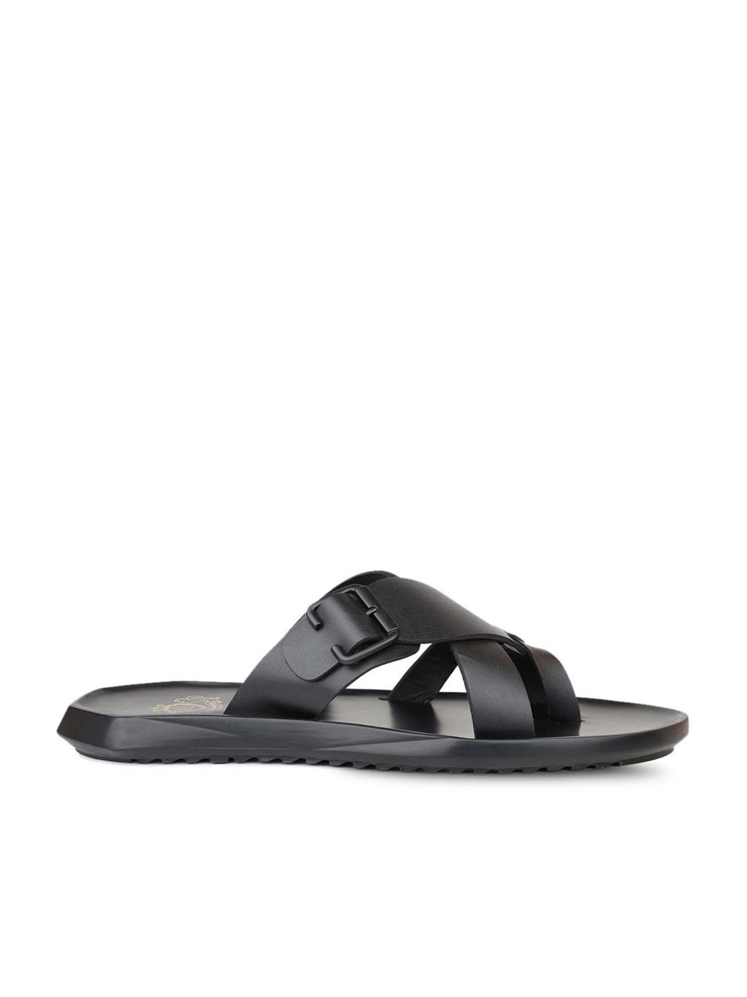 Atesber by Inc.5 Men's Black Toe Ring Sandals
