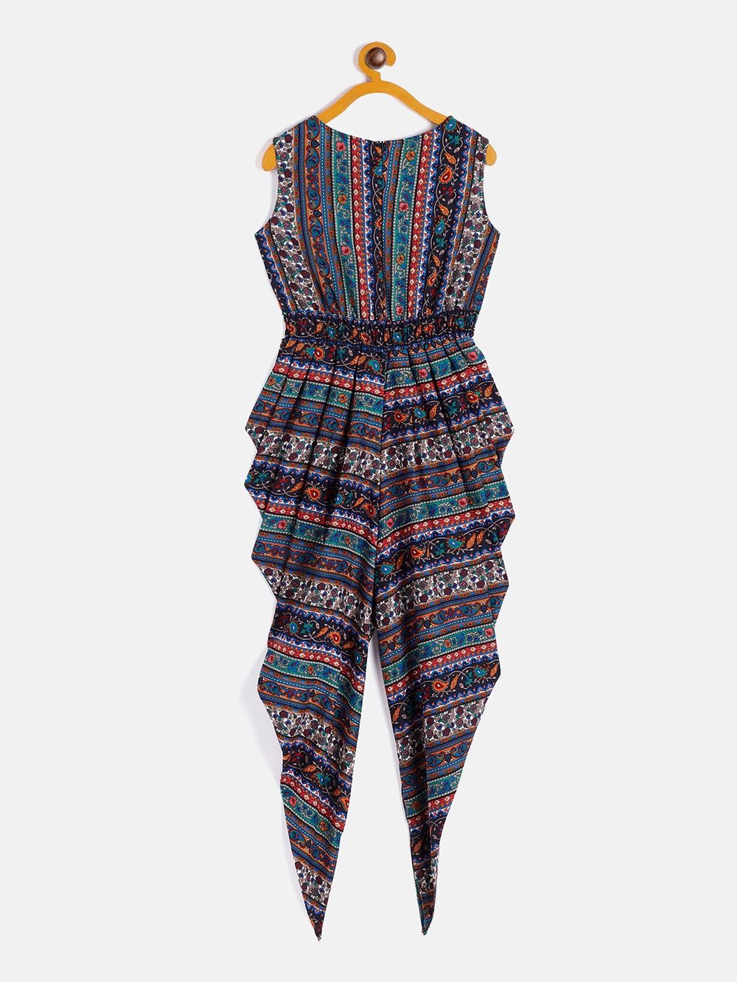 Uptownie Lite Kids Multicolor Printed Jumpsuits