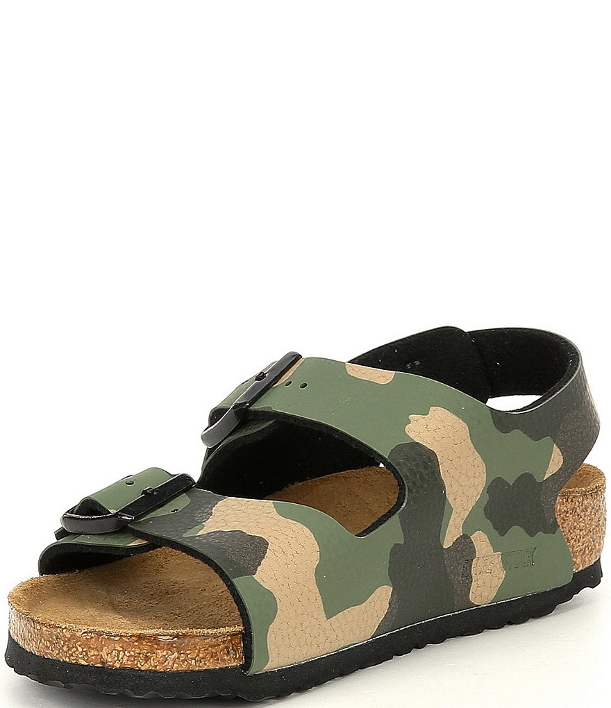 Birkenstock Kids' Milano Camo Birko Flor Sandals (Toddler)