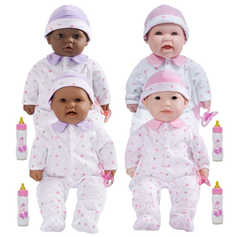 JC Toys Loveable 16 Inch Dolls  - Set of 4