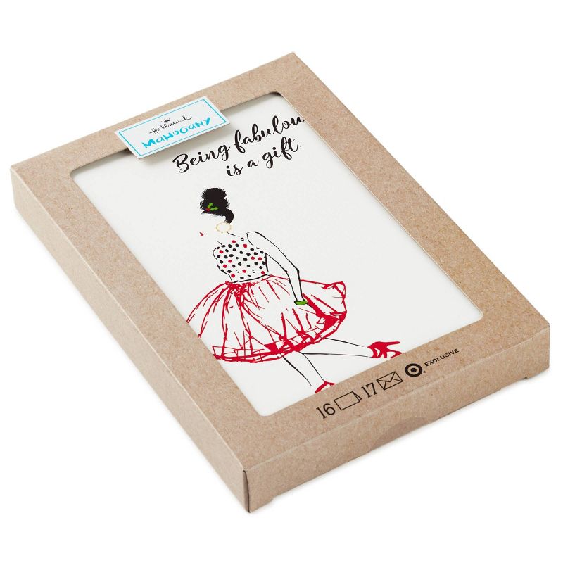 16ct Hallmark Mahogany Being Fabulous is a Gift Boxed Cards