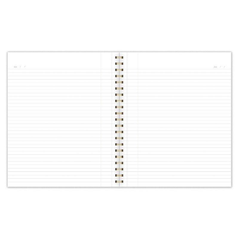 200 sheet College Ruled Spiral 1 Subject Notebook 11"x9.125" Blue Stripe - Sugar Paper™