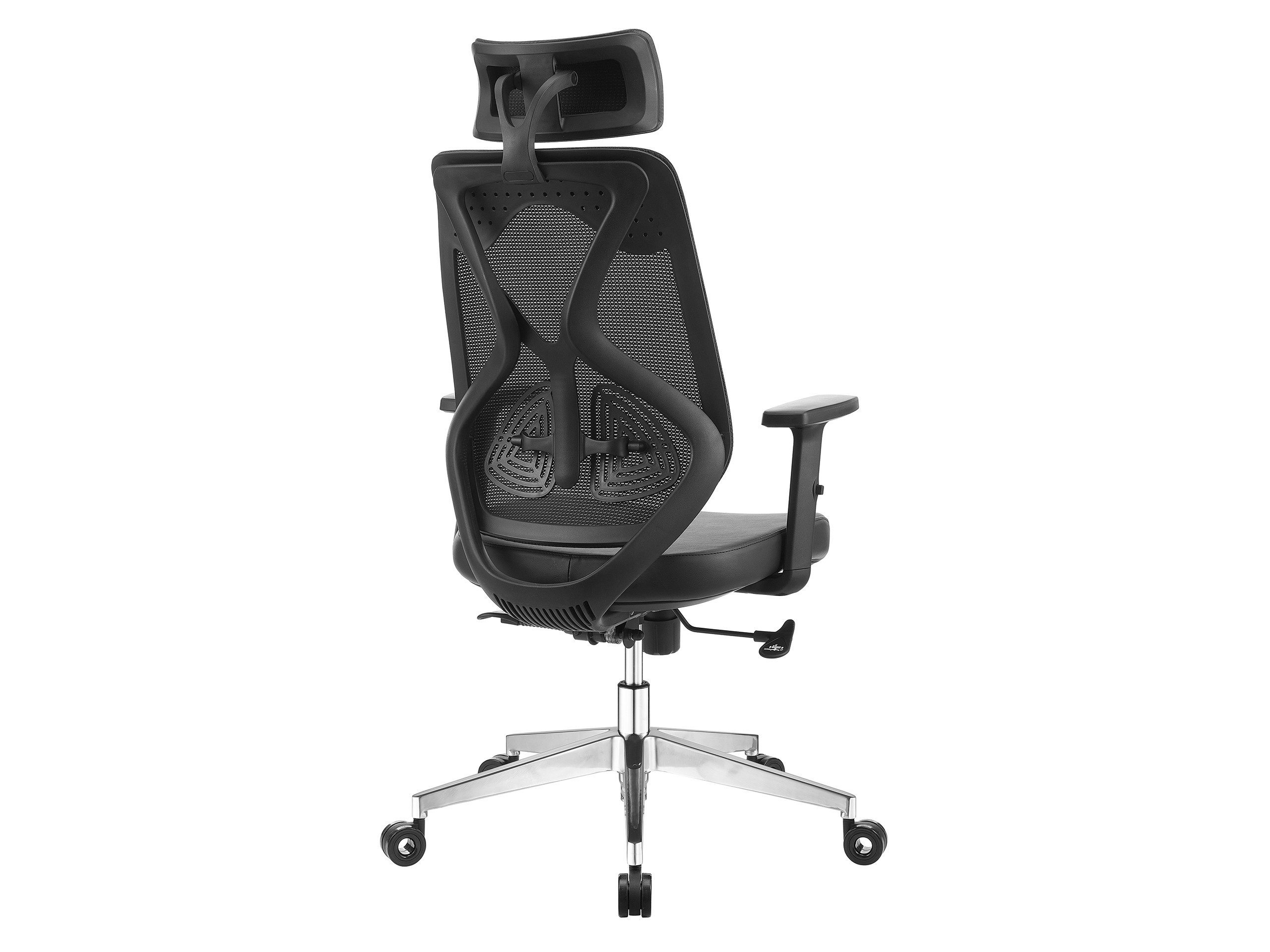 Worksmyth Home Office Ergonomic Computer Desk Chair, Adjustable Height Mesh Back Gaming Chair With Lumbar Support, Adjustable Armrest and Headrest, Tilt Tension