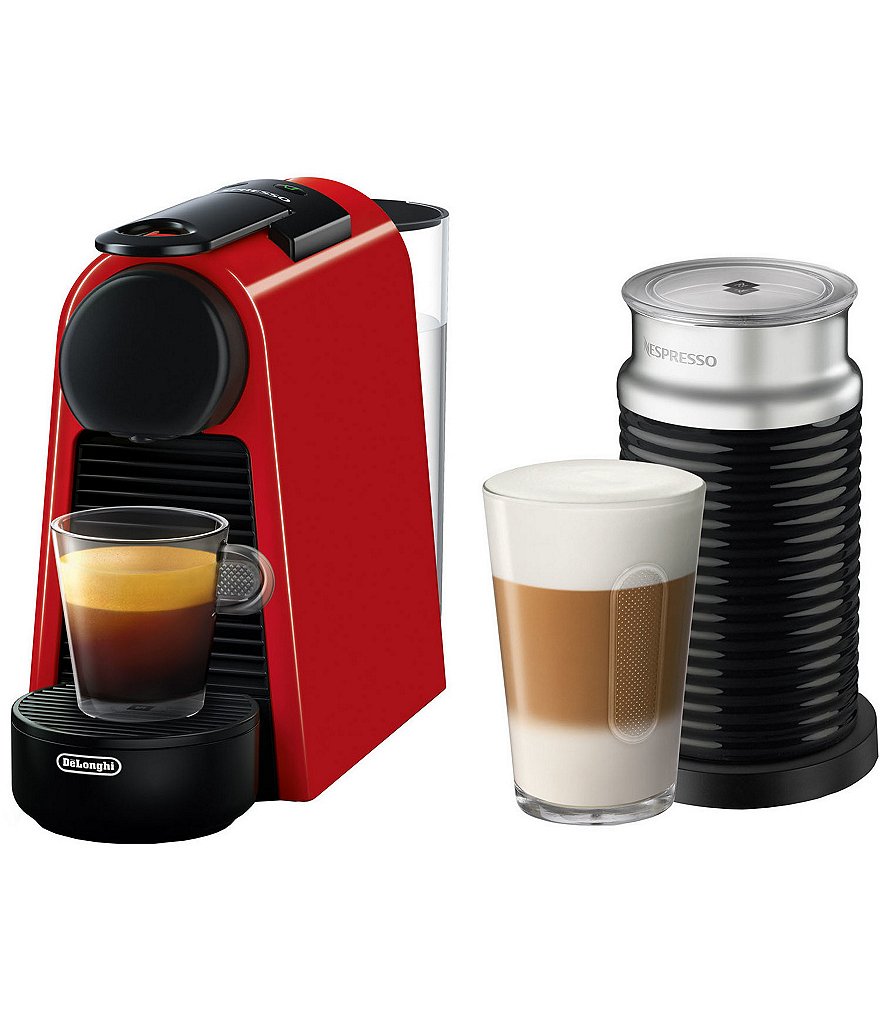 Nespresso by Delonghi Essenza Mini Single-Serve Espresso Bundle Machine
