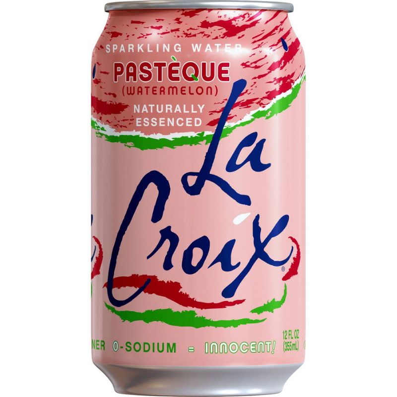 LaCroix Pasteque Watermelon Sparkling Water - 8pk/12 fl oz Cans