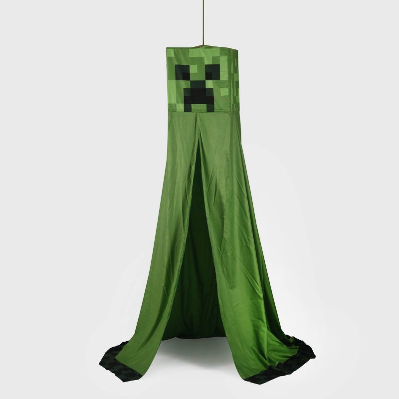 Minecraft Creeper Bed Canopy