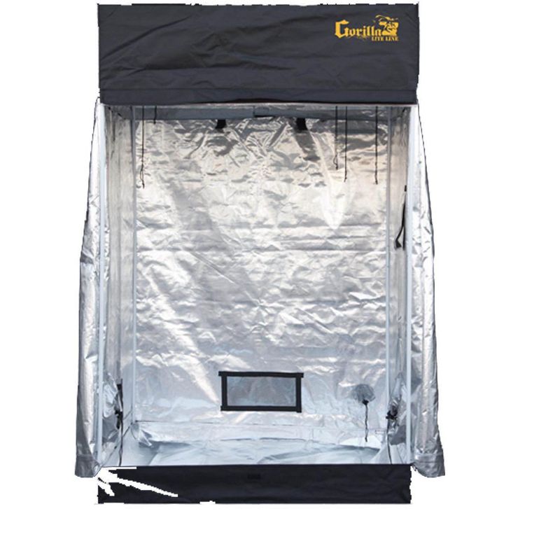 6' x 8' x 7' Nature Greenhouse Forest Green - Palram