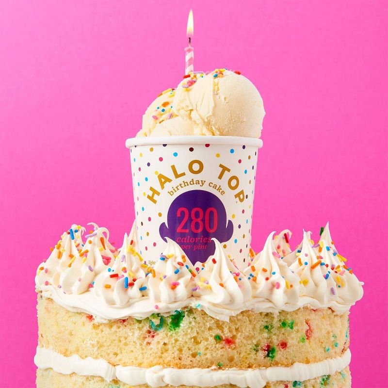 Halo Top Birthday Cake Ice Cream - 16oz