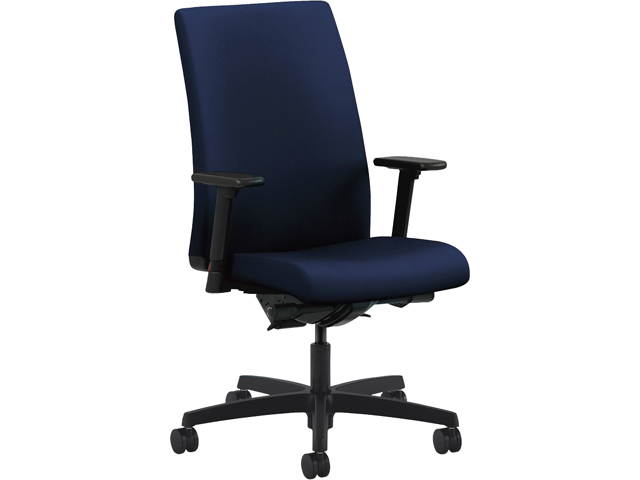 HON IW104CU98 Ignition Mid-Back Task Chair - Navy Seat