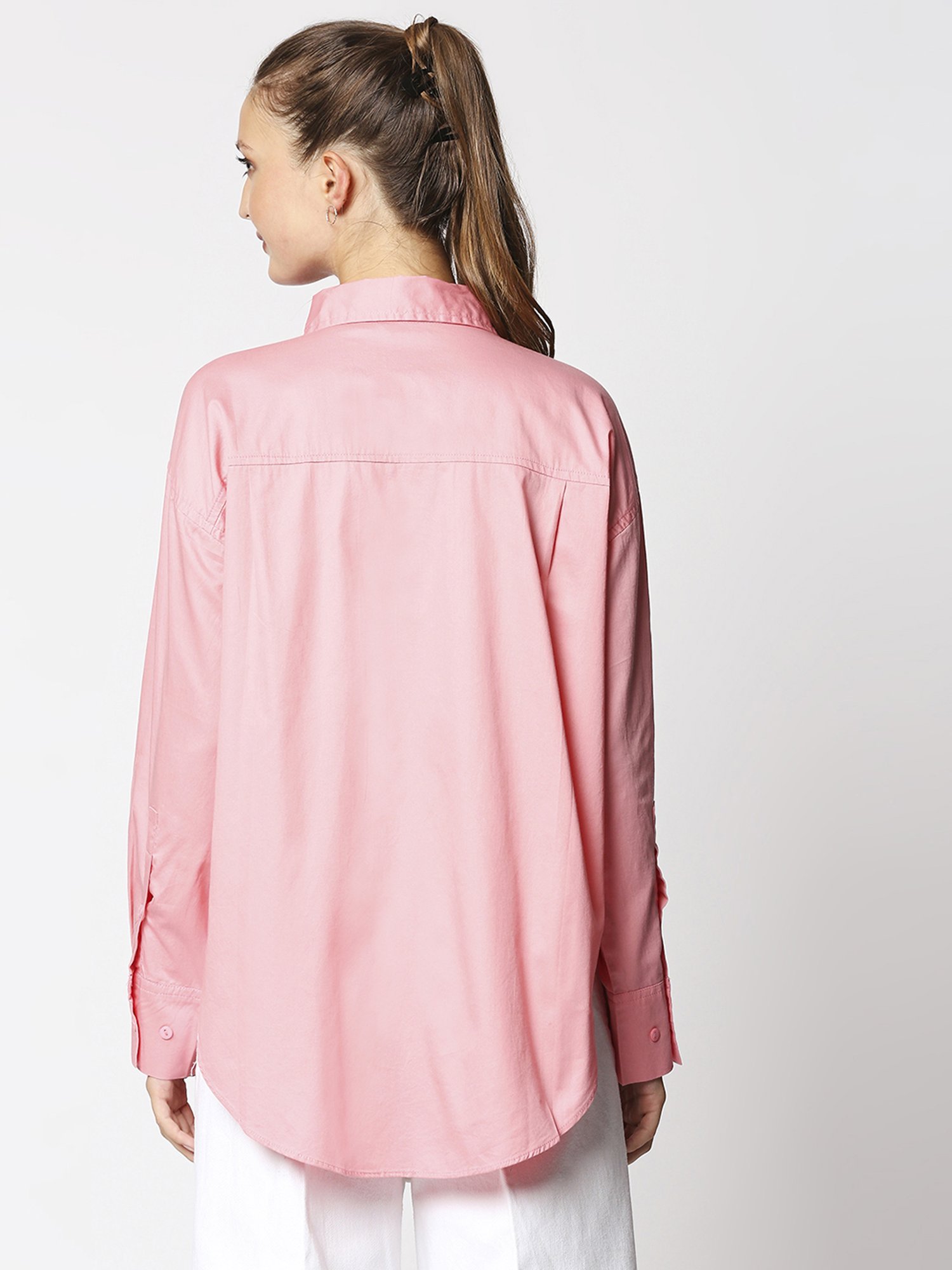Remanika Pink Pure Cotton Shirt