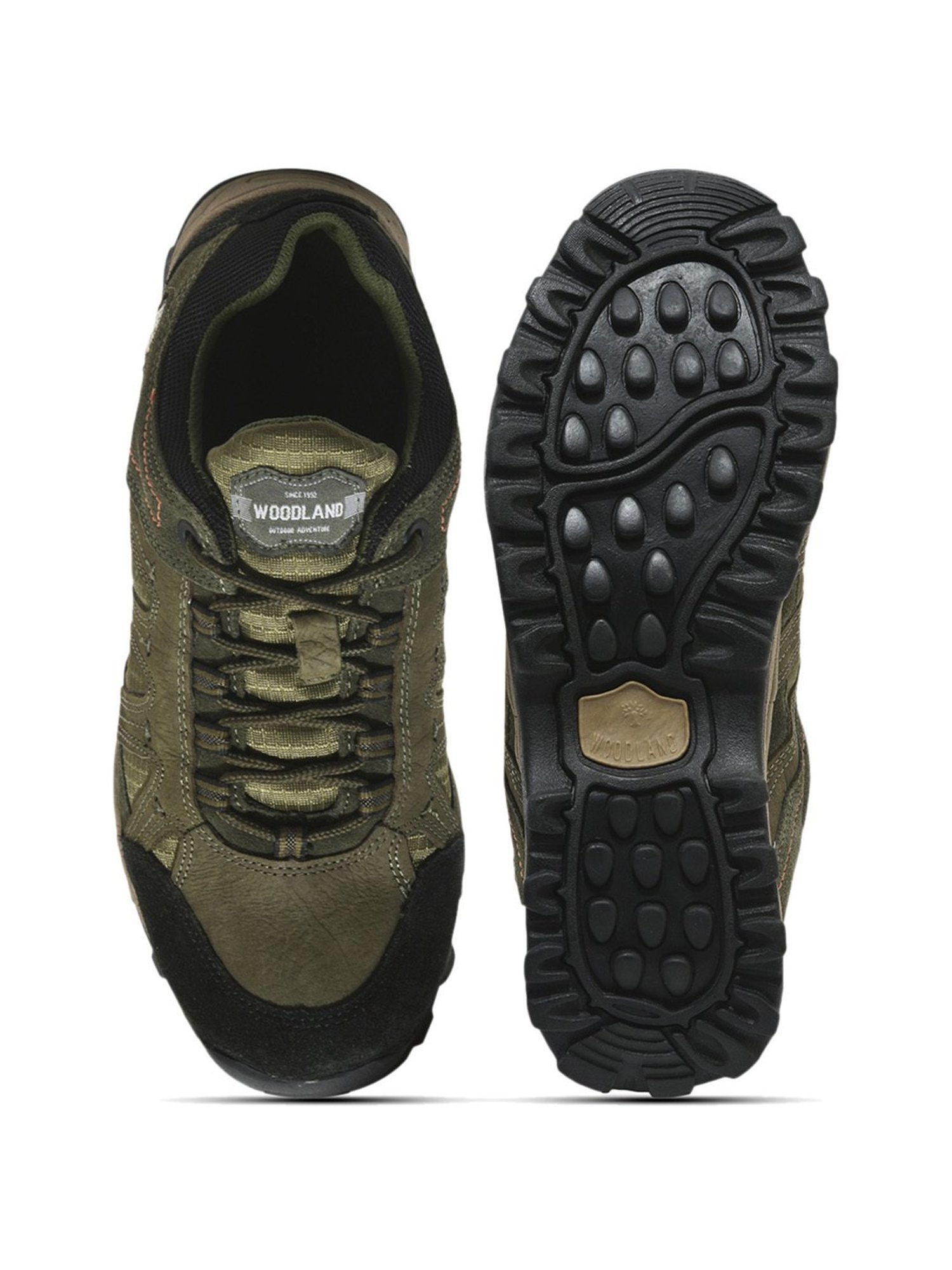 Woodland Men's Olive Outdoor Shoes