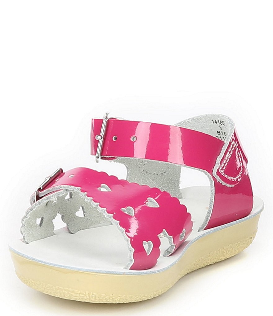 Saltwater Sandals by Hoy Girls' Sun-San Sweetheart Water Friendly Sandals (Infant)