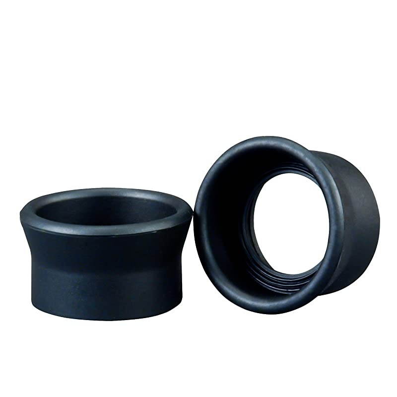 Small Pair of Rubber Eyecups for Microscopes