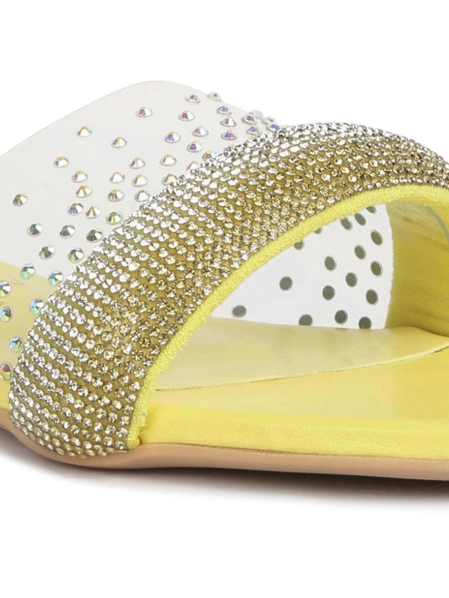 Truffle Collection Women's Golden Flat Ballets