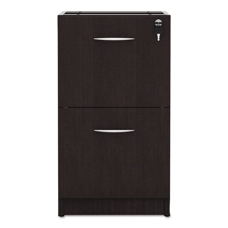 Alera Valencia File/File Drawer Full Ped, 15 5/8 x 20 1/2 x 28 1/2, Espresso VA542822ES