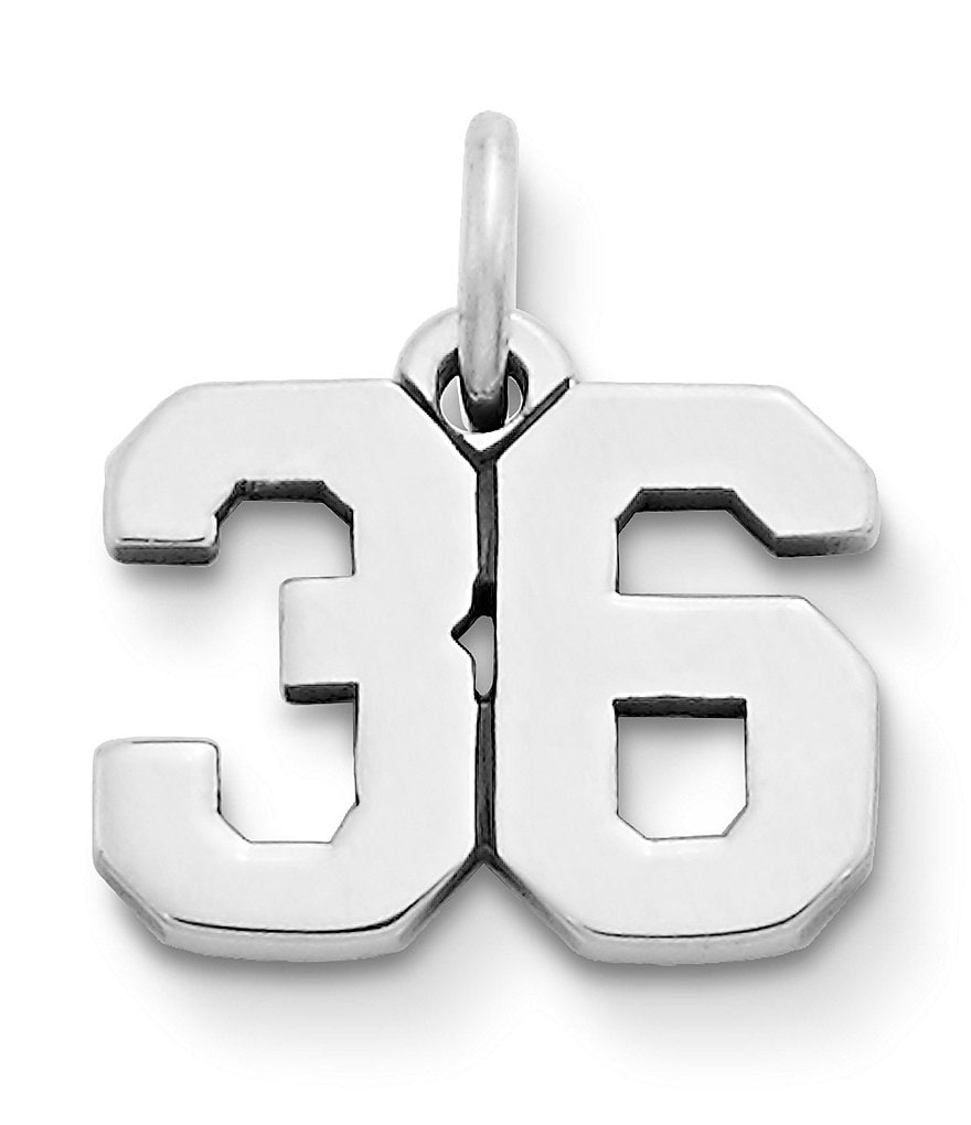 James Avery Faceted Lab-Created Amethyst February Birthstone Charm