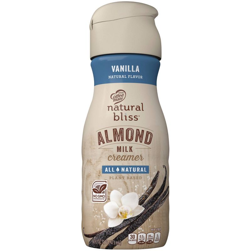 Coffee Mate Natural Bliss Vanilla AlmondMilk Coffee Creamer - 1pt
