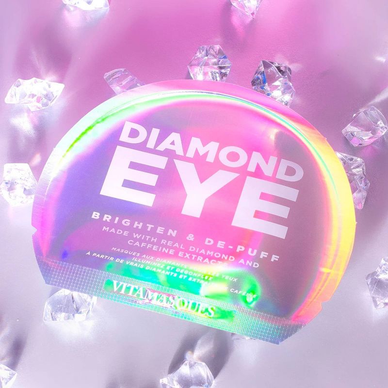 Vitamasques 2 in 1 Diamond Eye Mask - 0.1 fl oz