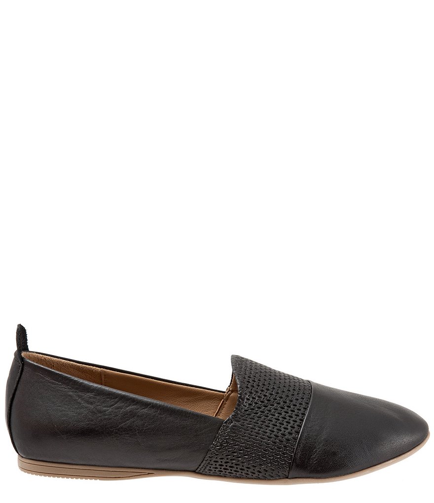 Bueno Katy Perforated Leather Slip-Ons