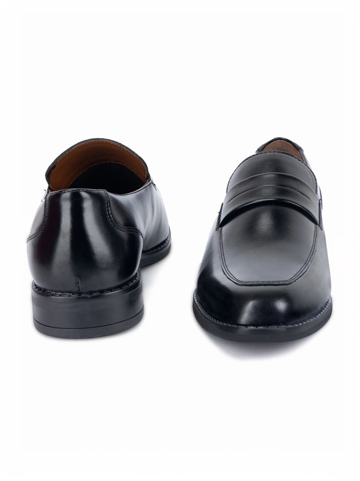 Louis Stitch Men's Jet Black Formal Loafers