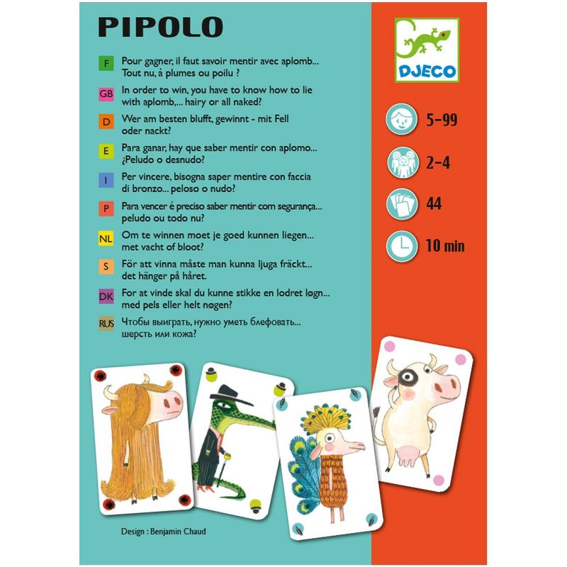 Asmodee Pipolo Card Game