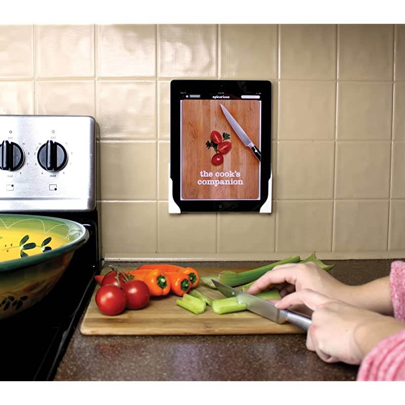 Koala Tablet Wall Mount Dock for iPad AirMiniPro Samsung Galaxy TabNote Nexus 710 and More Black Brackets Screwin Version