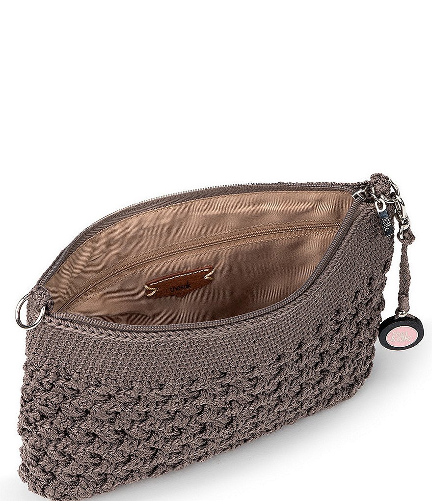 The Sak 3 In 1 Demi Classic Hand-Crochet Zip Crossbody Bag