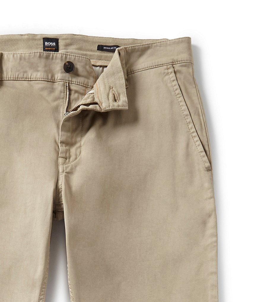 BOSS Schino Regular-Fit Stretch Pants