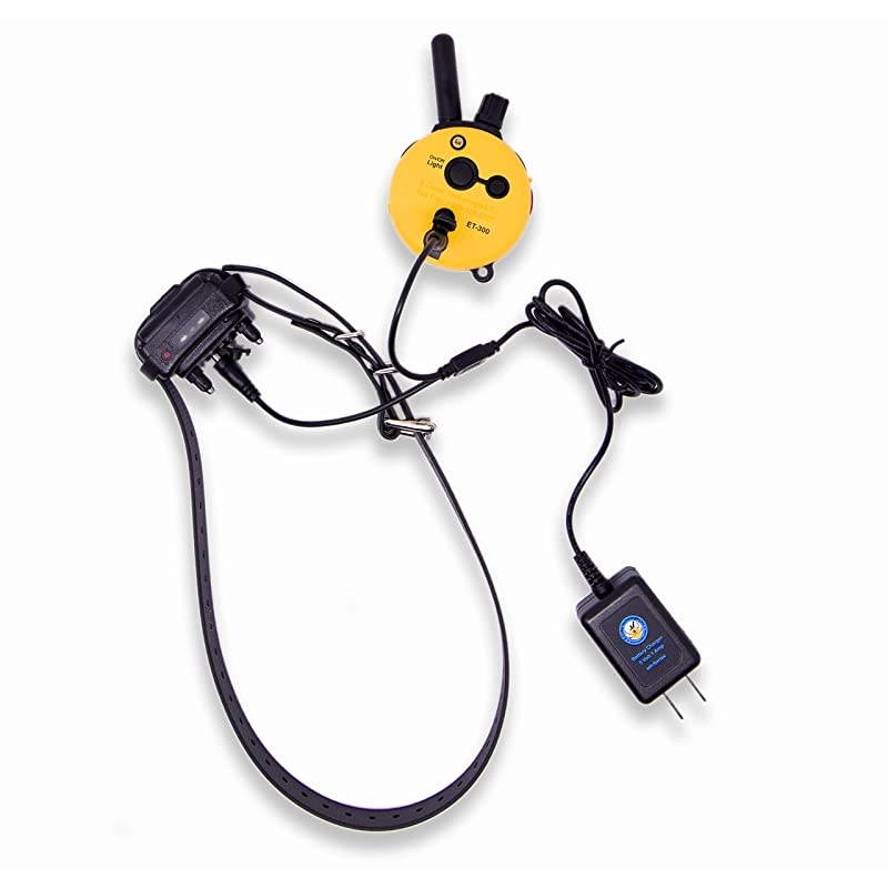 CHARGER300400 Dual Lead Charger for Series 300 and 400 Training Collars with Round Charging Ports Black