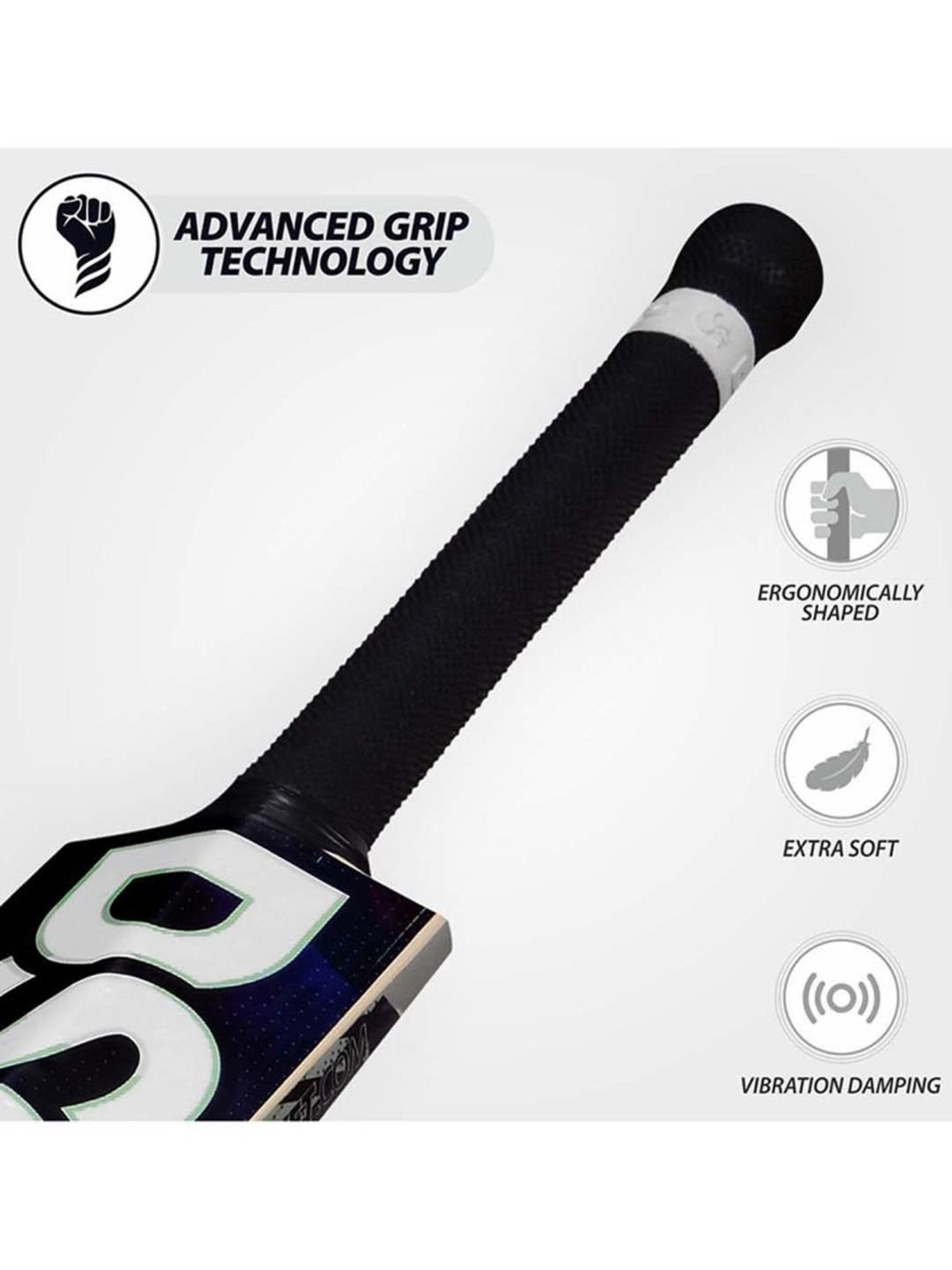 DSC BLAK 65 English Willow Cricket Bat Size - Mens