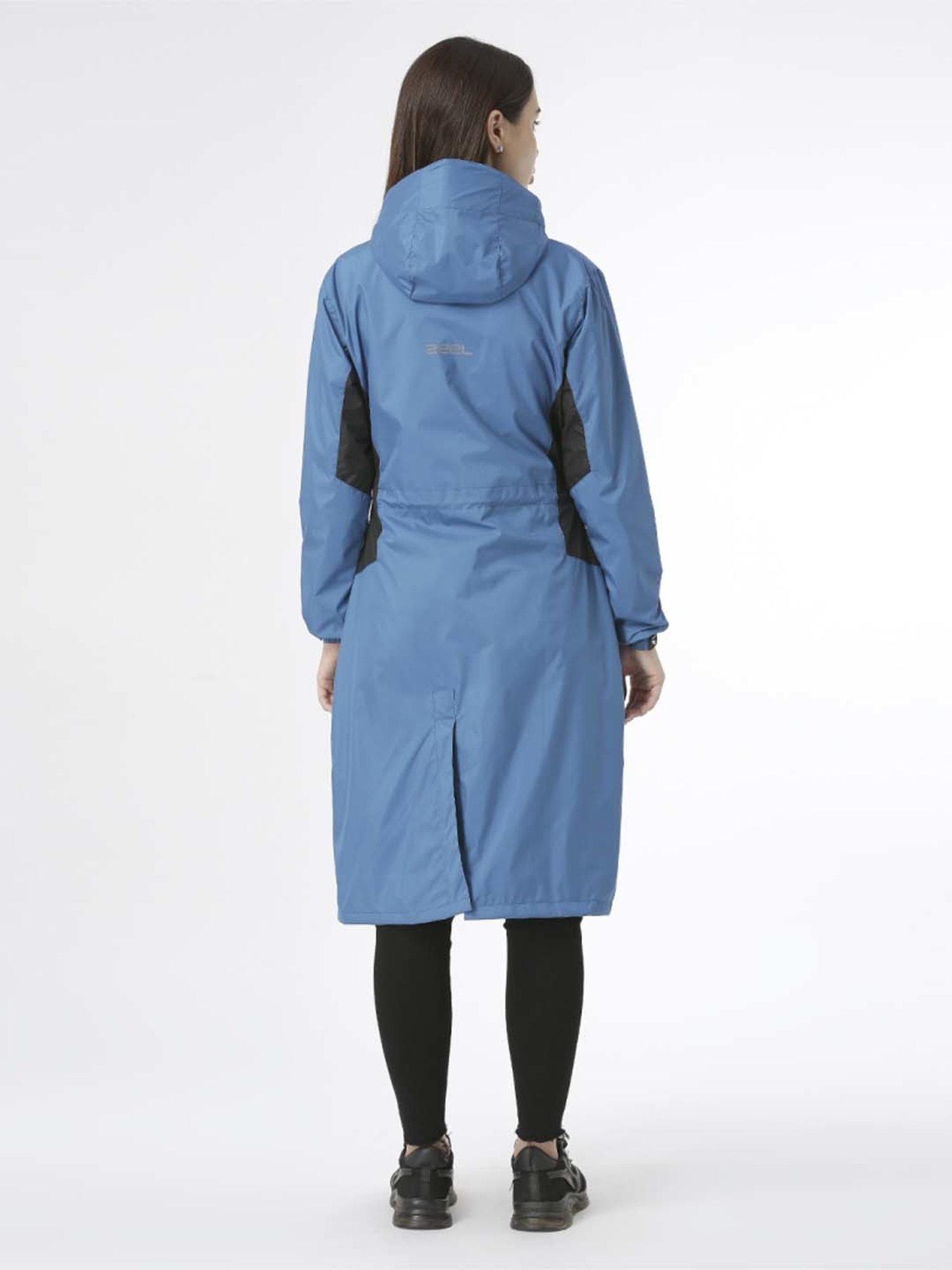 Zeel Navy Regular Fit Rain Jacket