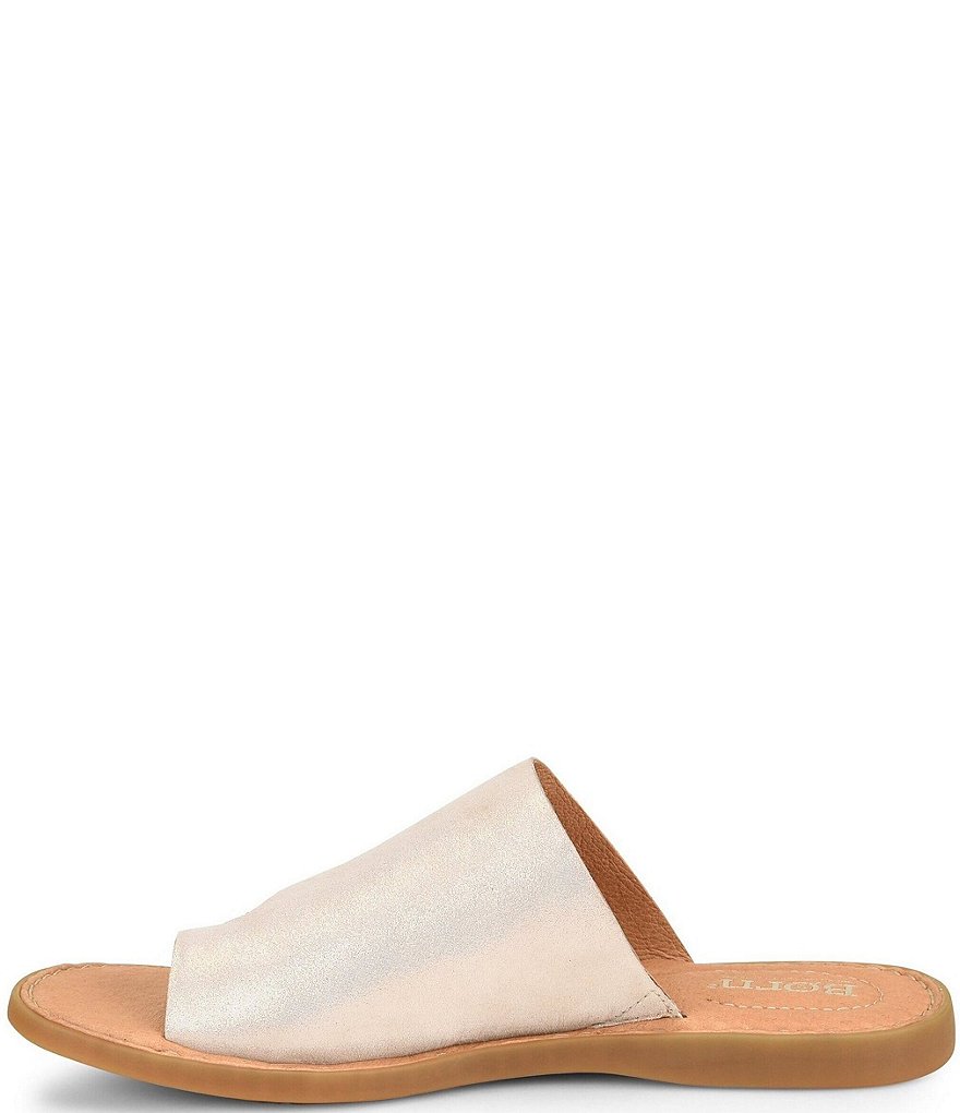 Born Inti Leather Toe Ring Sandals