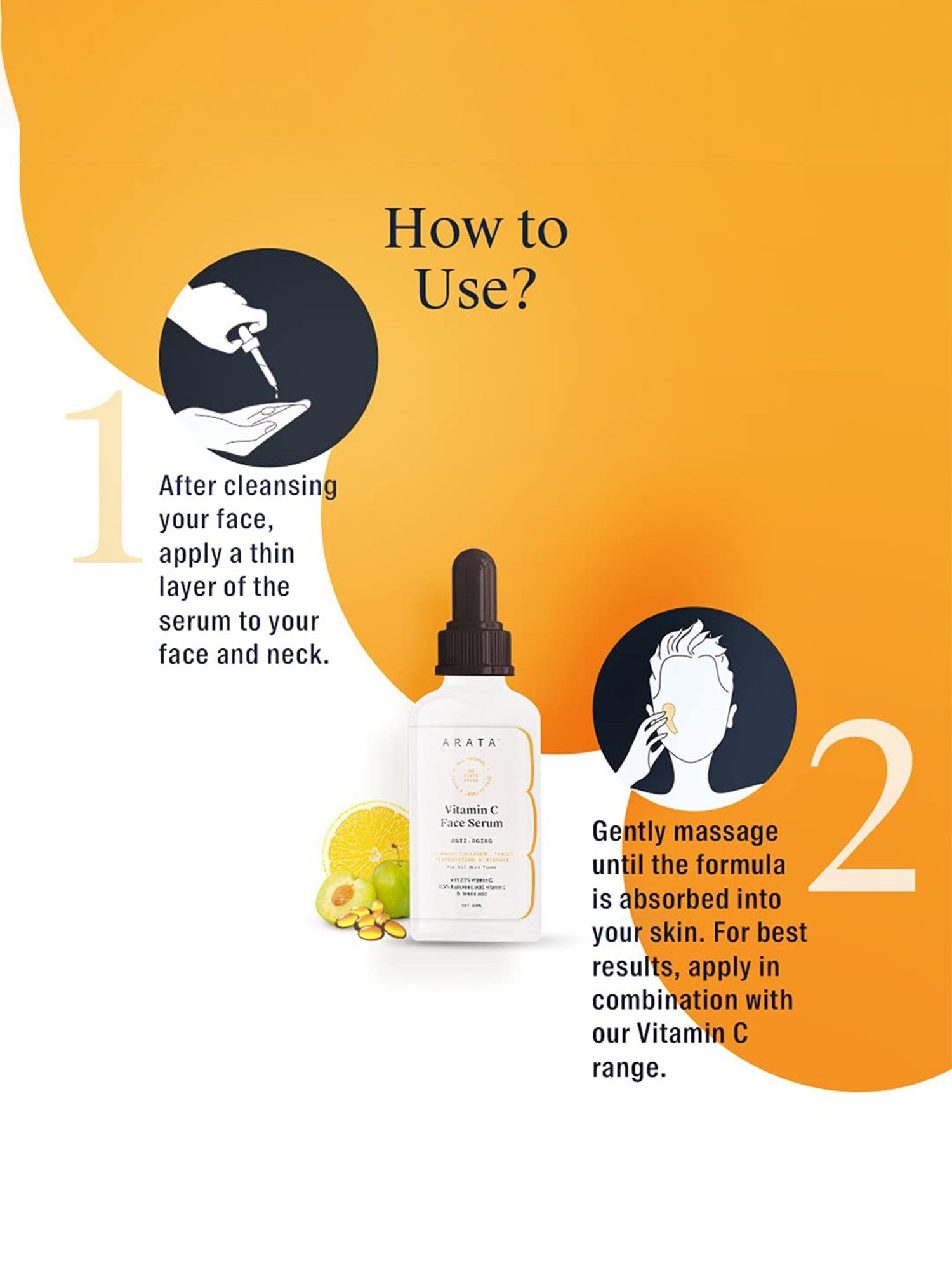 Arata Vitamin C Face Serum - 30 ml