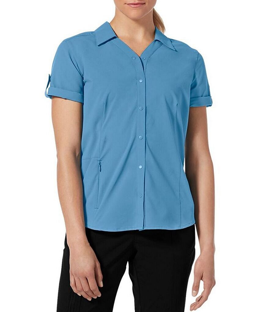 Royal Robbins Expedition Pro Short Roll-Tab Sleeve Point Collar Shirt