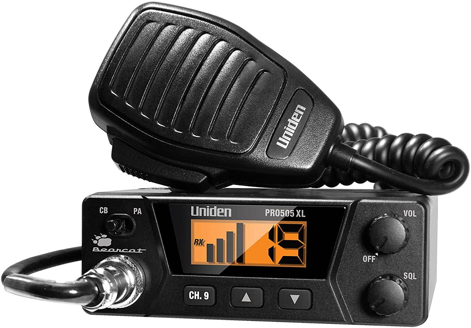 Uniden PRO505XL Bearcat Compact 40 Channel CB Radio